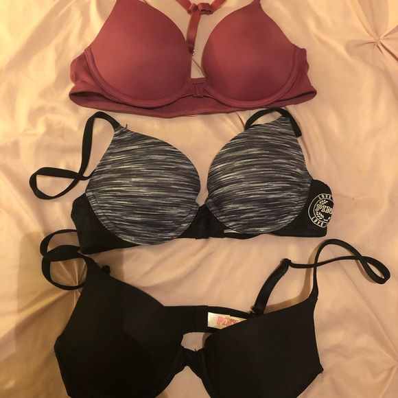 Victoria's Secret Other - 3 Pink Bras by Victoria Secret